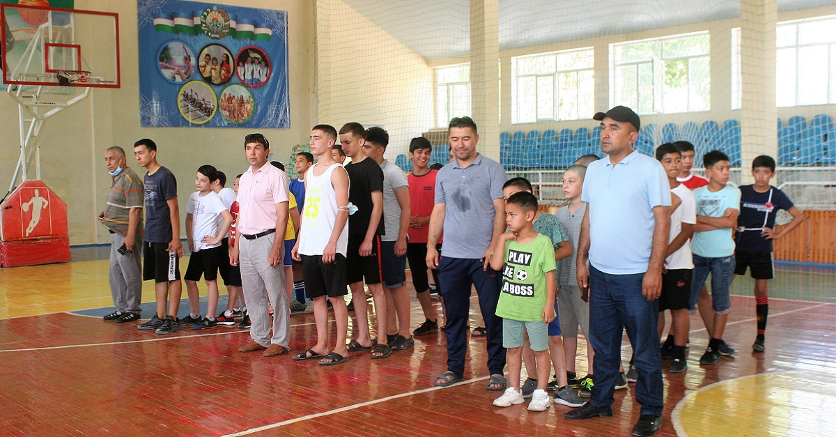 Samarkand State University: mahalla youth football and basketball competitions were held