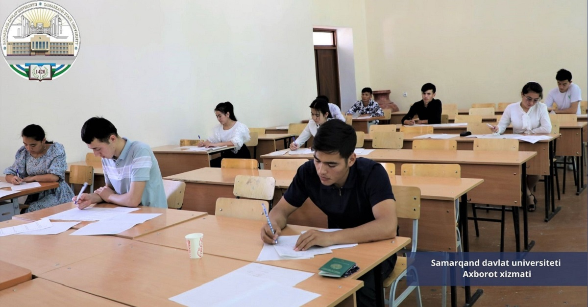 The winners of the scientific Olympiad of Samarkand State University will be admitted to the university