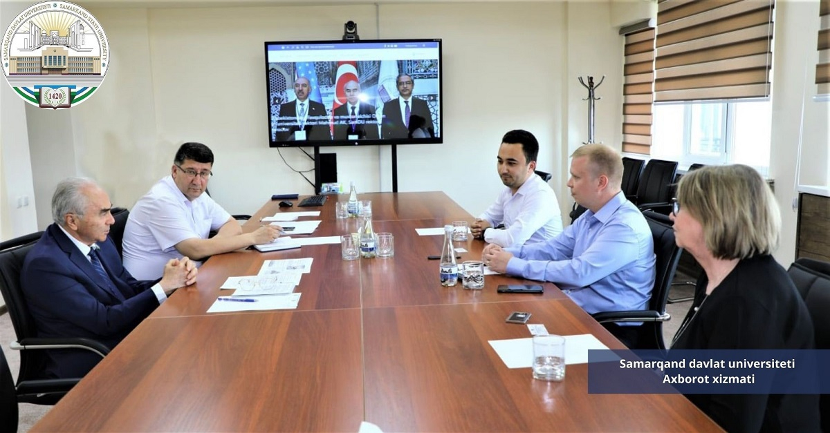 Samarkand State University was visited by a delegation led by the rector of the Seinäjoki University of Applied Sciences of Finland Jakko Hallila