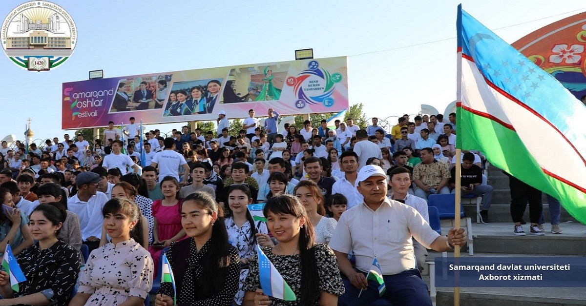 The gala concert of Samarkand State University continues in high spirits...