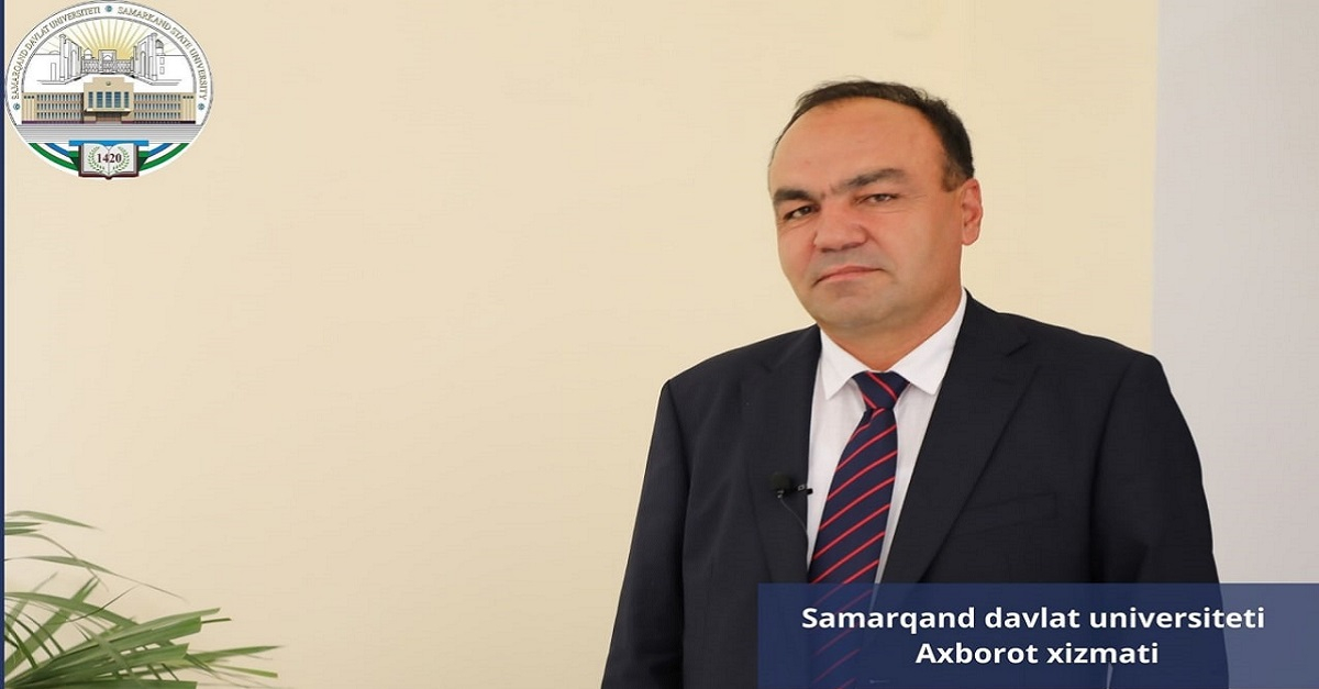 Samarkand State University: scientific relations between Uzbekistan and Tajikistan continue...