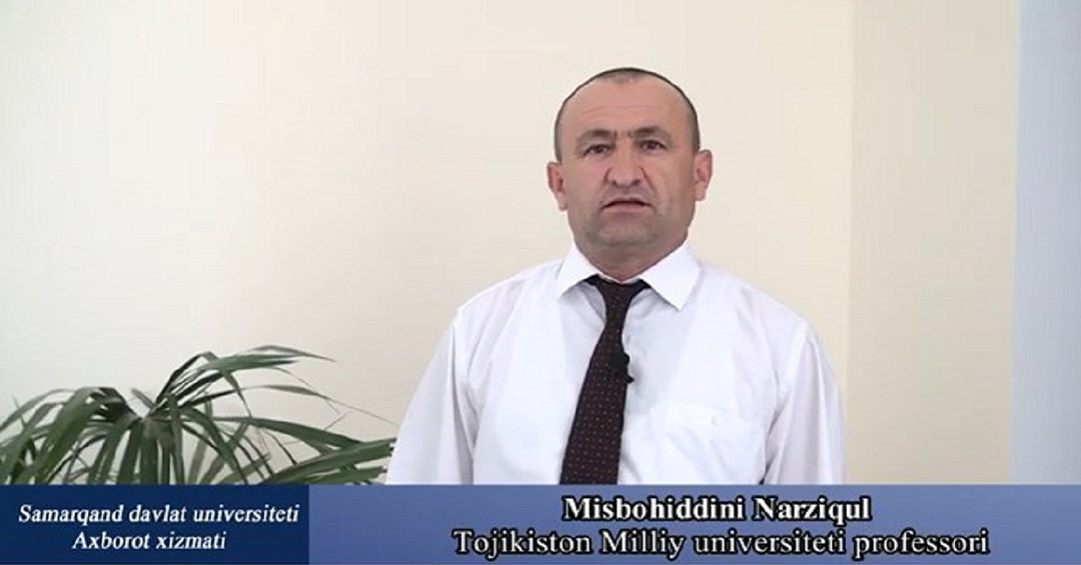 Scientists from Tajikistan take part in the defense of the dissertation of researchers from Samarkand State University.