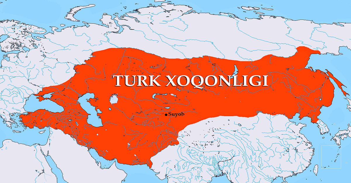 Территория тюрков. Турк хоконлиги. Turk xoqonligi. Qadimgi Turk xoqonligi.