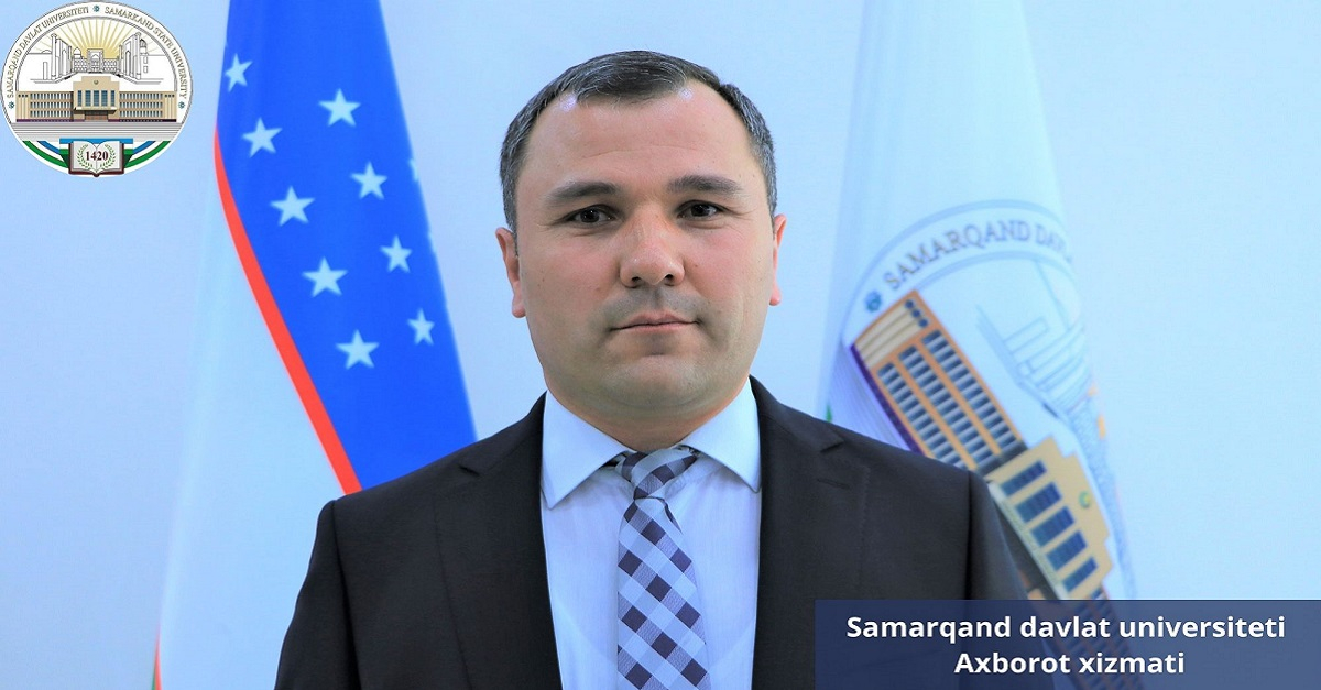 Director of the Institute of Agrobiotechnologies and Food Security of Samarkand State University appointed