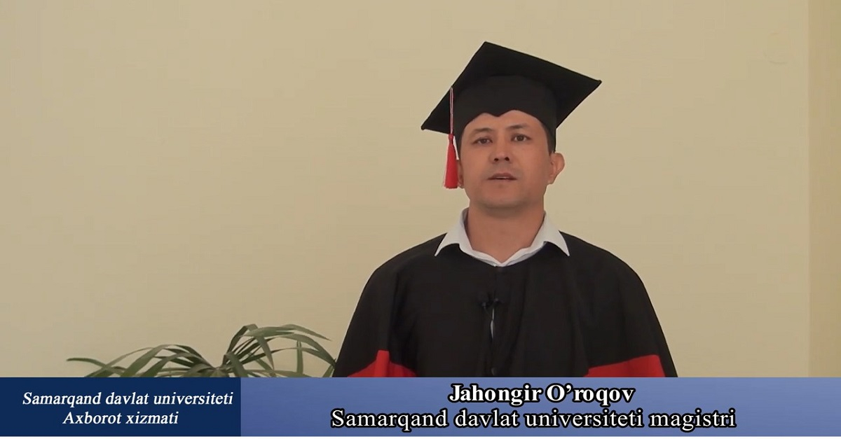 At Samarkand State University, the first graduates graduated with a master's degree in advocacy...