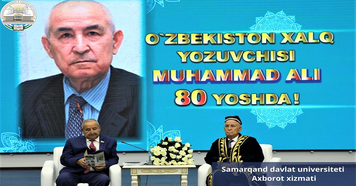 People's Writer of Uzbekistan Muhammad Ali is 80 years old…