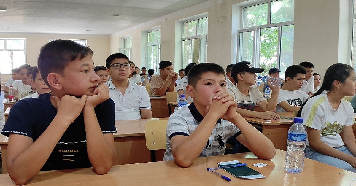 Entrance exams to the specialized school of exact and natural sciences at Samarkand State University were held...