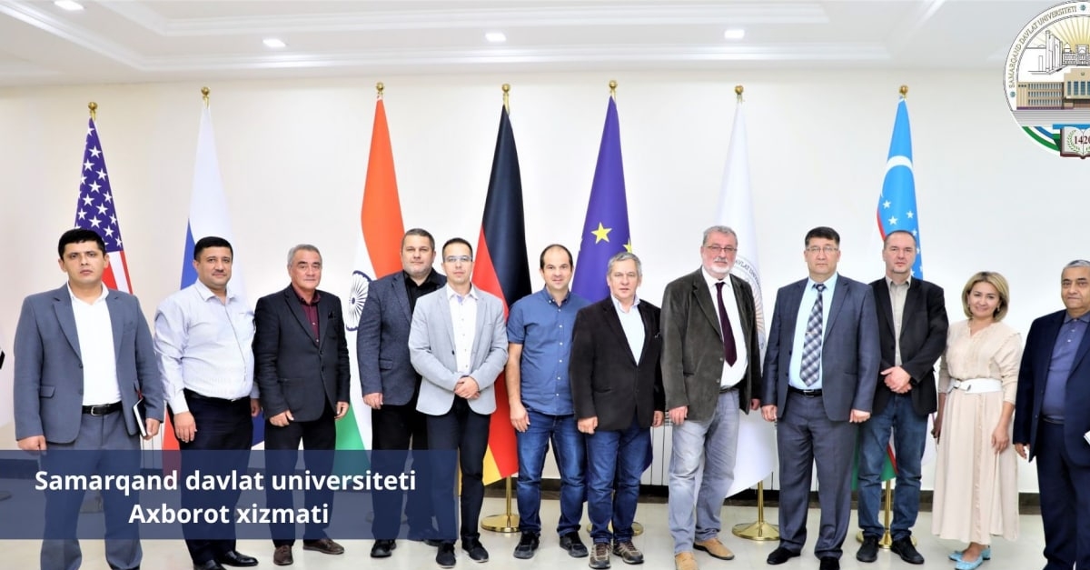 A delegation from Slovakia's Bratislava University of Economics visited Samarkand State University...