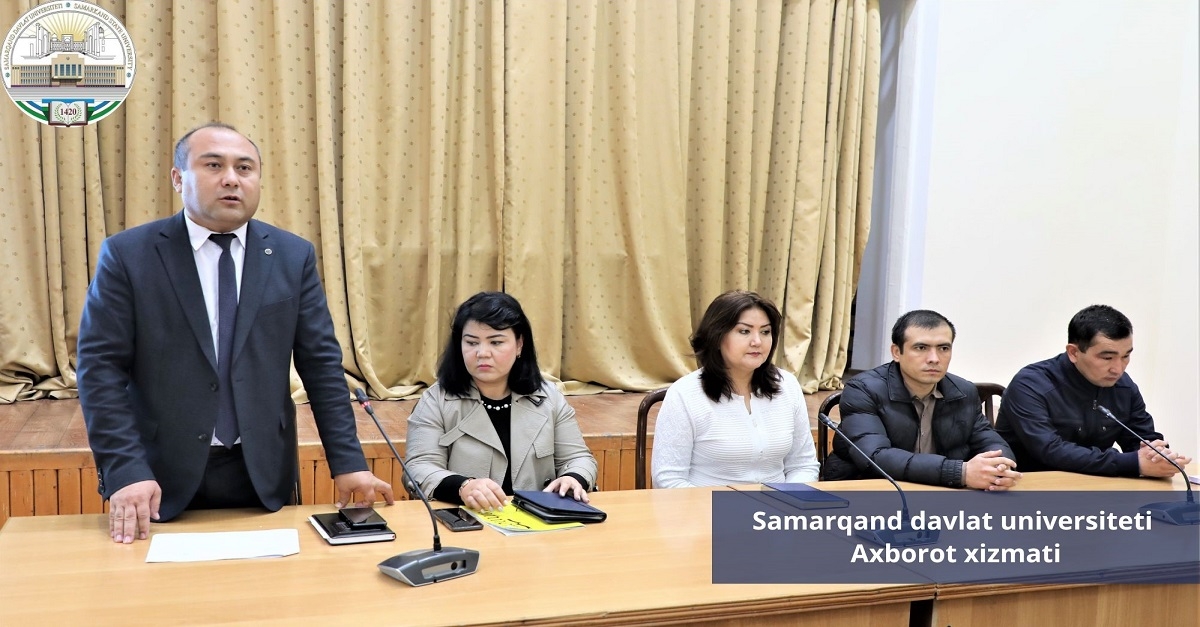 Samarkand State University hosts round tables dedicated to December 1 - AIDS Day...