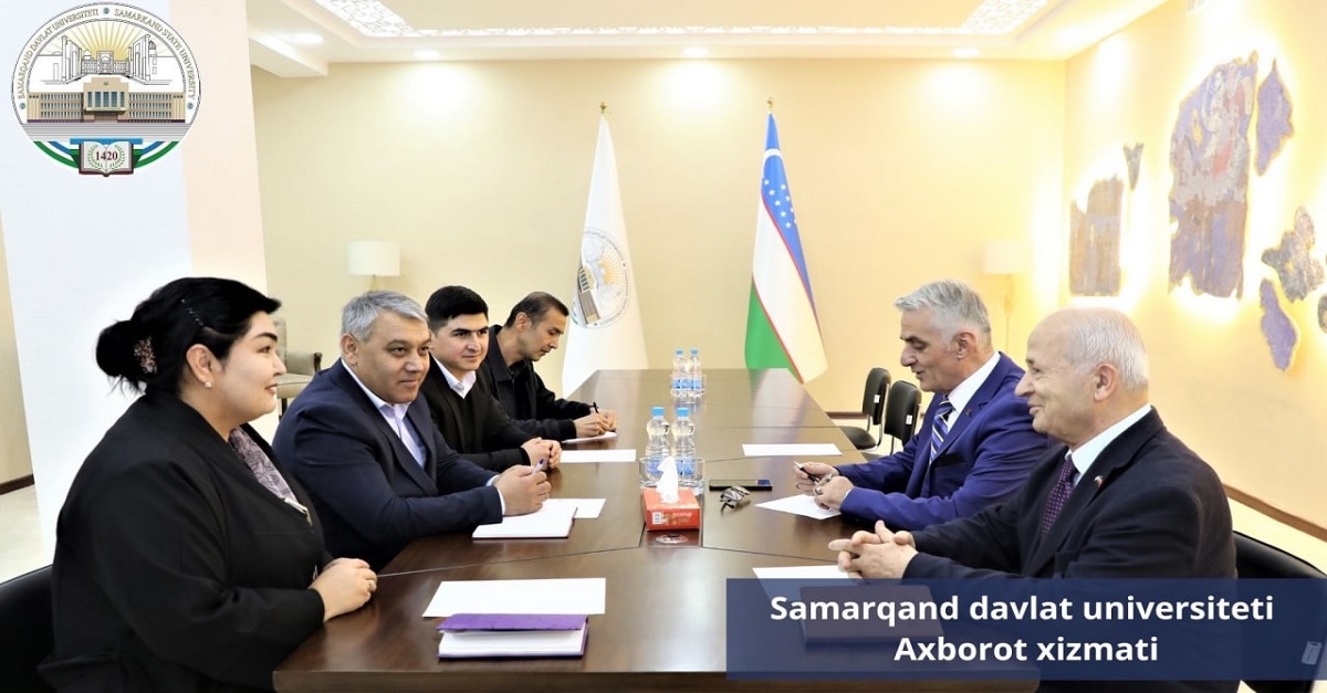 Cooperation Samarkand State University and the International Foundation 