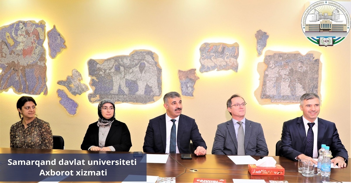 Cooperation relations have been established between Samarkand State University and the Turkish University named after Chankiri Karatekin...