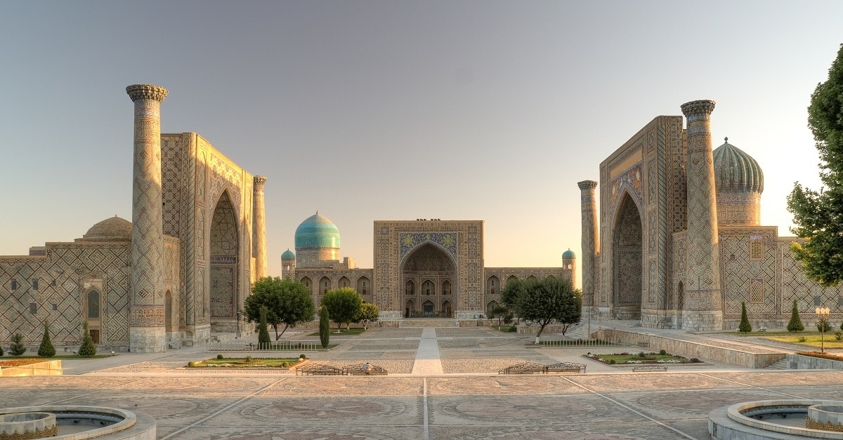 Today, November 24, the weather is getting warmer in Samarkand