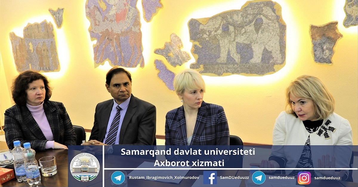 The Eurasian Research Center will be created at Samarkand State University...