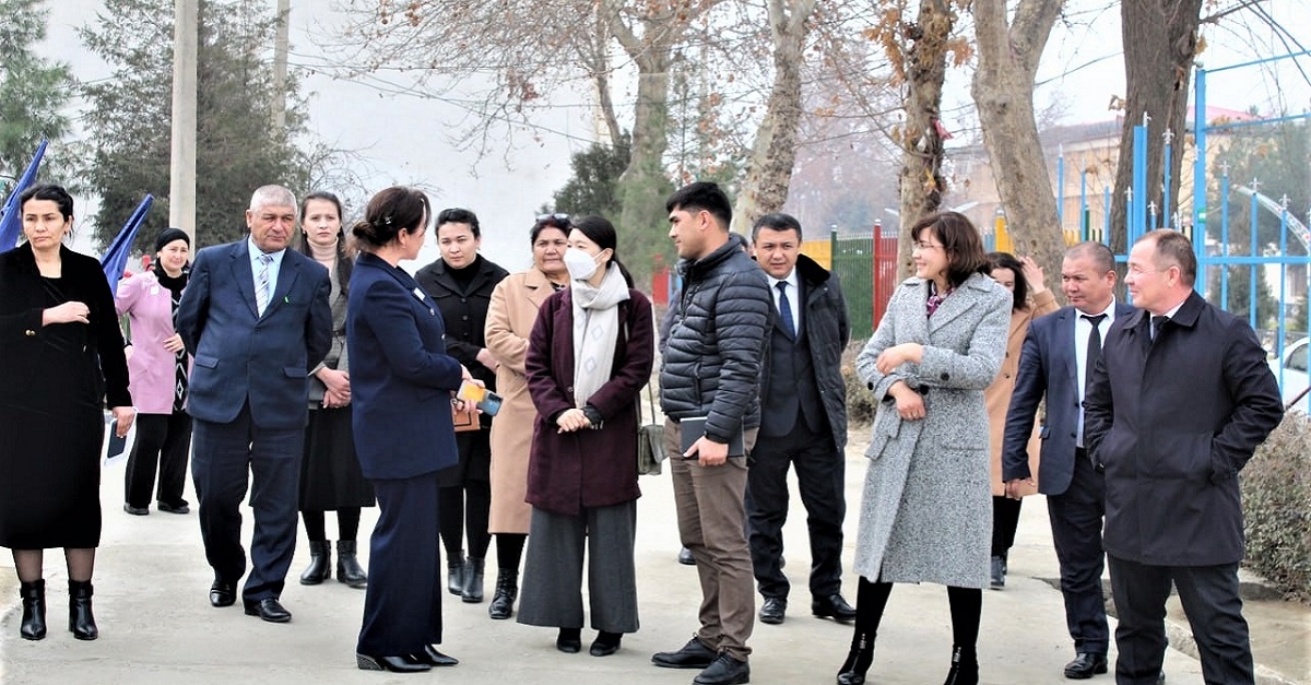 The representative of the South Korean organization KOICA in Uzbekistan So Yong Jung visited the Kattakurgan branch of Samarkand State University.