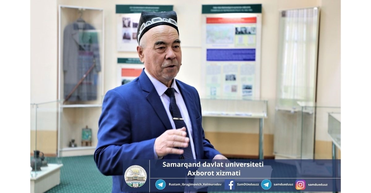 Samarqand davlat universiteti Faxriylar kengashining navbatdagi yig’ilishi bo’lib o’tdi...