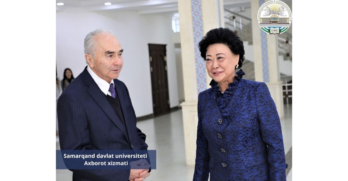 The Minister of Preschool Education of the Republic of Uzbekistan Agrippina Shin met with the rector of Samarkand State University, scientist of the Republic of Uzbekistan Rustam Halmuradov...