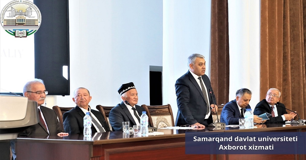 A scientific and practical conference dedicated to the 110th anniversary of the birth of academician Vohid Abdullayev was held at Samarkand State University...