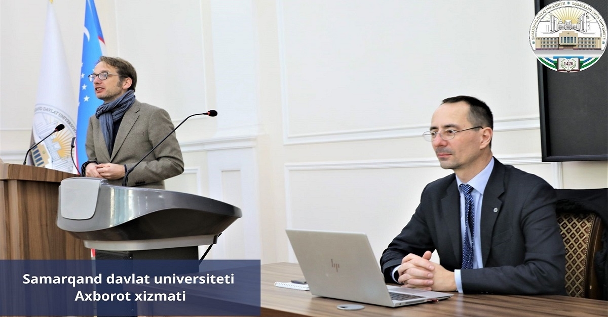 A seminar was held at the Faculty of History of Samarkand State University as part of the “Week of German Universities”...