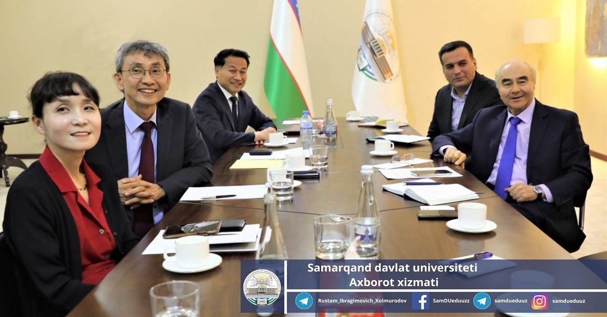 Cooperation between Samarkand State University and Yeungnam University...