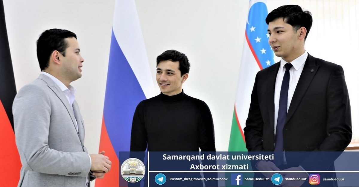 4 студента Самаркандского государственного университета заняли призовые места в республиканском конкурсе «Студент года-2022»