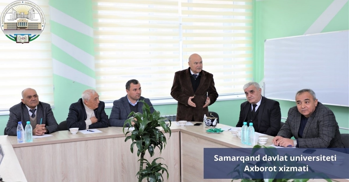 The first master's students of the Institute of Agrobiotechnologies and Food Security of Samarkand State University defended their dissertations...