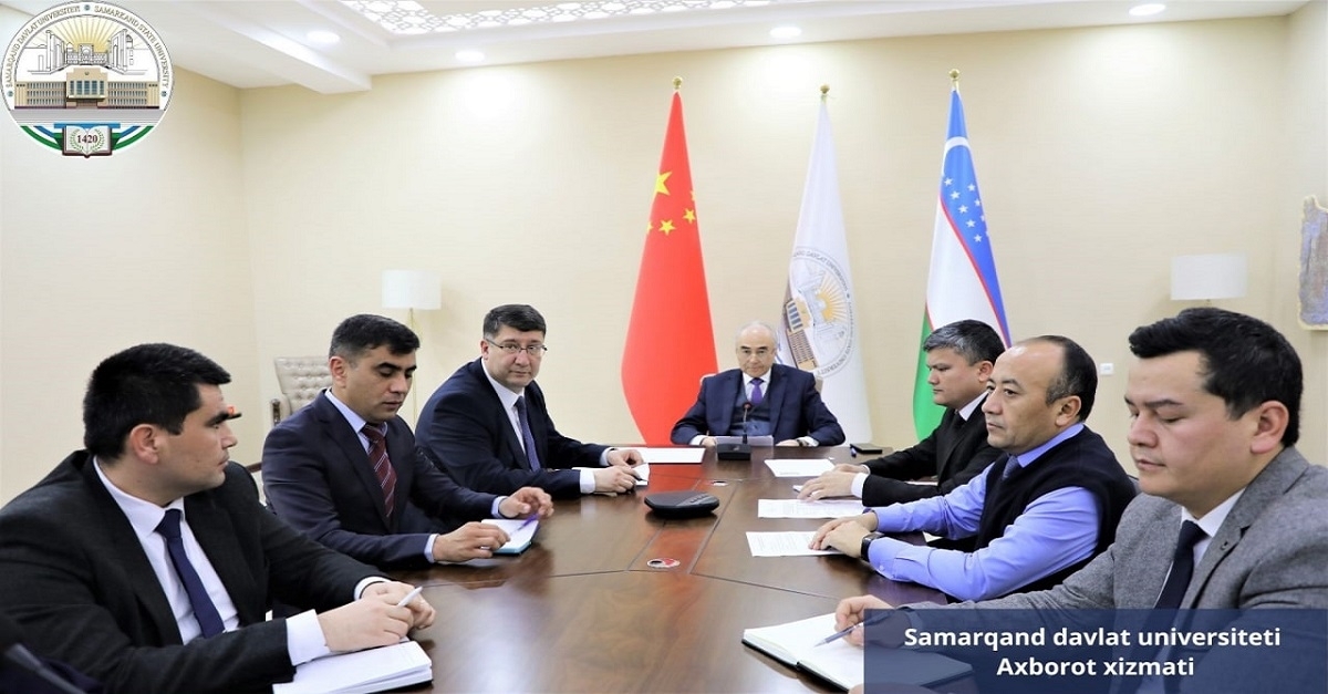 Cooperation between Samarkand State University and Xi'an University of Architecture and Technology