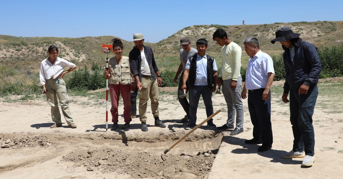 The training sessions of the “Samarkand School of Archaeology” were held in Kafirkala.