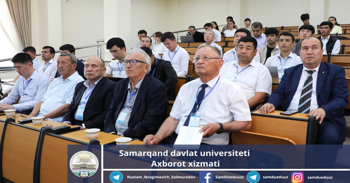 Current issues of artificial intelligence and digital educational technologies were discussed at Samarkand State University...