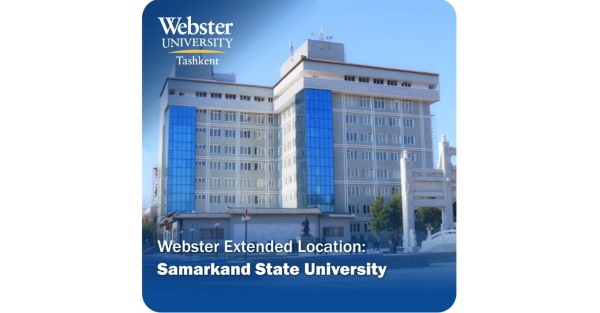 Vebster Universitetining (Webster University) ta'lim dasturlari Samarqand davlat universitetida