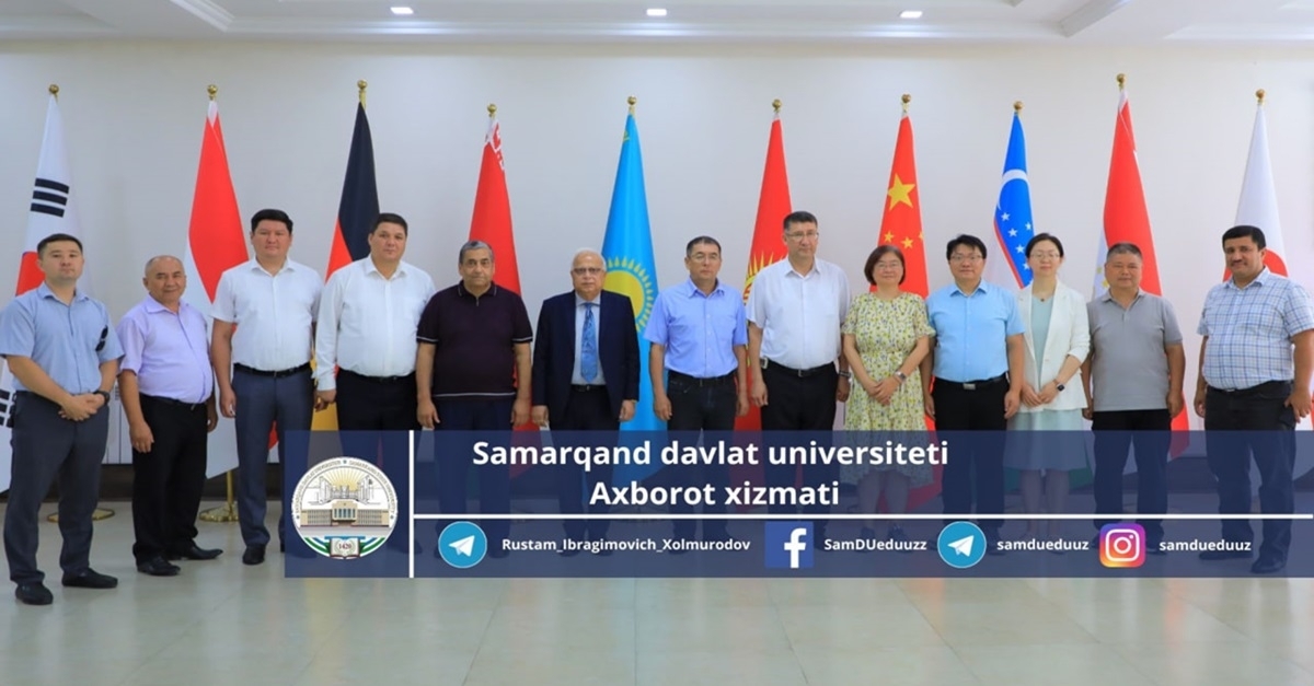 Samarqand davlat universiteti va Sian Jiaotong universiteti hamkorligi davom etmoqda…