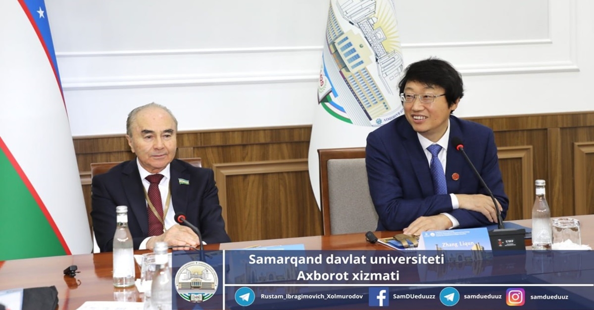 An international academic forum was held at Samarkand State University.