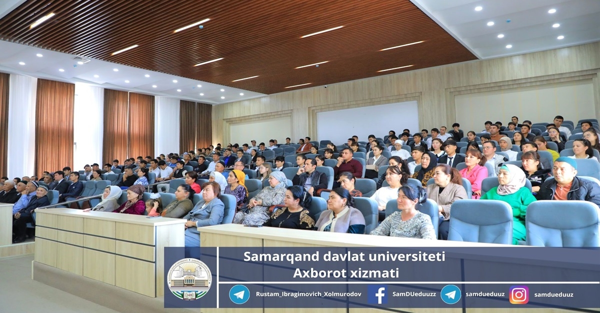 The collaboration between Samarkand State University and parents is ongoing.