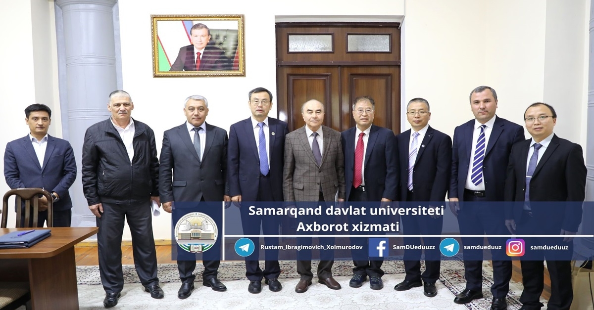 The Uzbekistan-China Plant Breeding and Seed Production Center will be established at Samarkand State University.